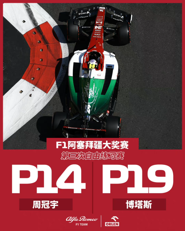 红牛二队翻盘梅赛德斯,周冠宇带队取胜 红牛二队翻盘梅赛德斯,周冠宇带队取胜